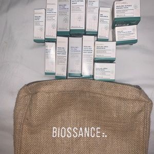 Biossance Sample Skincare Bundle+ Bag Included